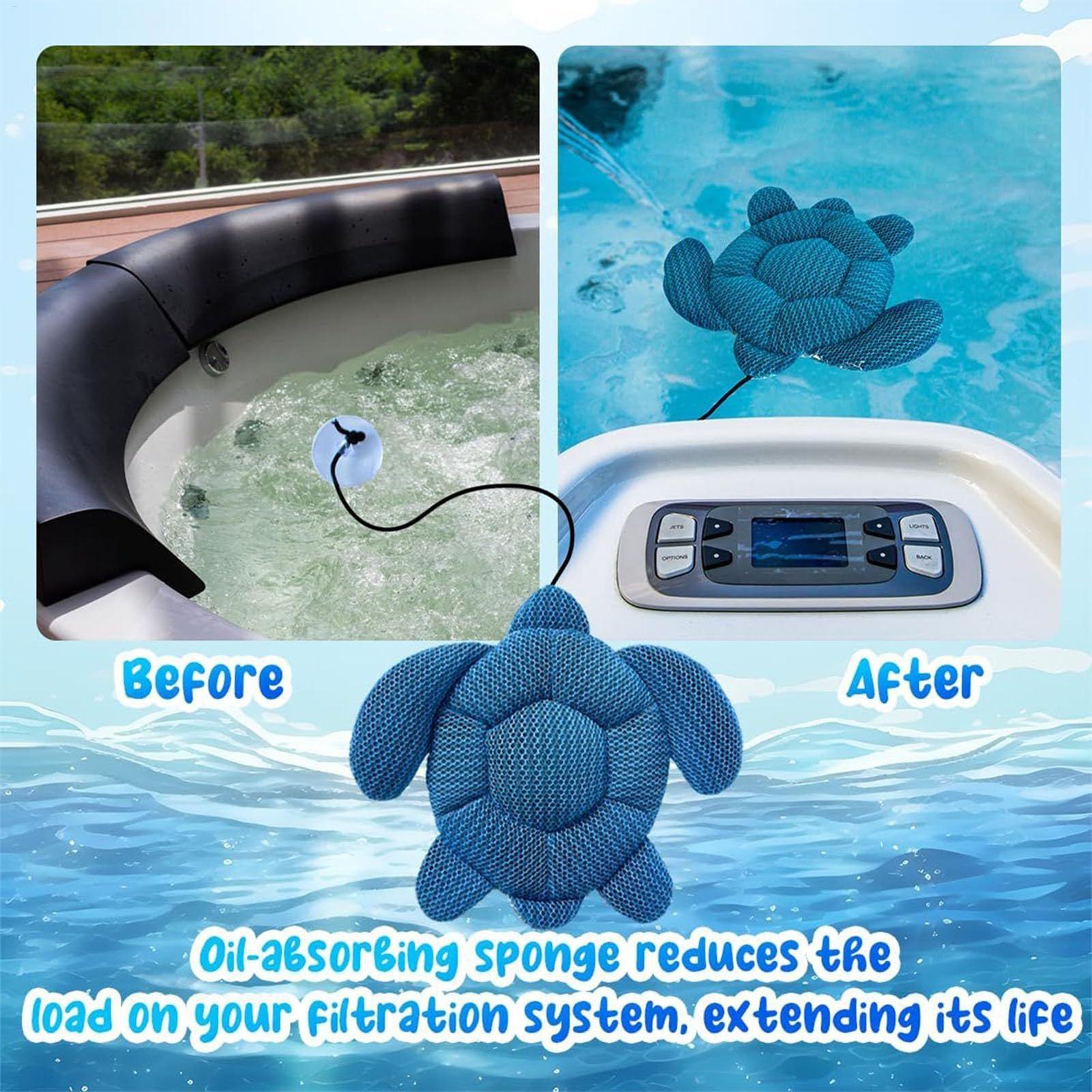 Water Dish Reptile - Vasca idromassaggio Scum Assorbitore Riutilizzabile Spa
