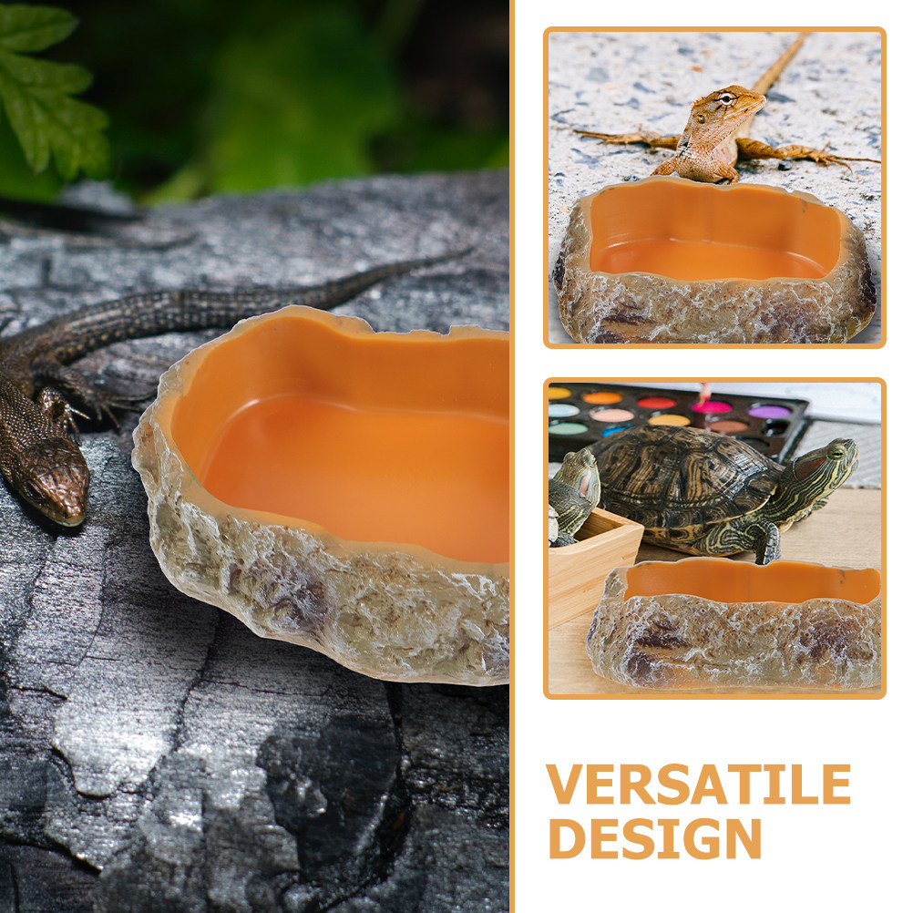 2 Pezzi Ciotola per Cibo e Acq - Water Dish Reptile recensione e prezzo
