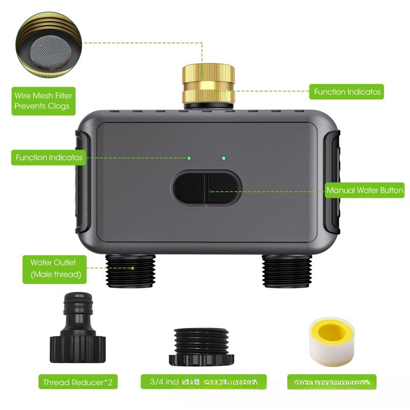 Timer Intelligente per Irrigaz - Timer Dual Outlet recensione e prezzo