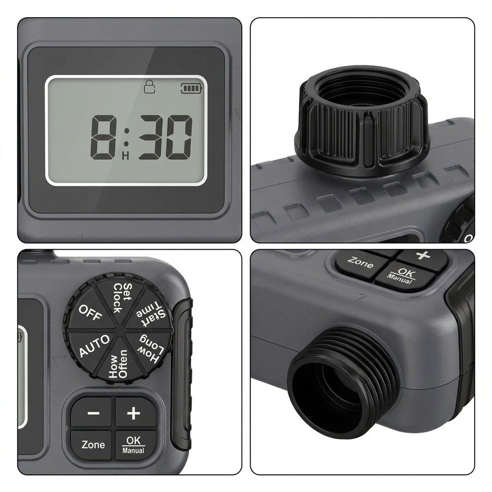 Timer per irrigazione da giard - Timer Dual Outlet recensione e prezzo